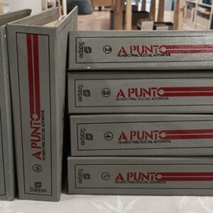 A PUNTO, FICHERO PRACTICO DEL AUTOMOVIL (6 TOMOS)