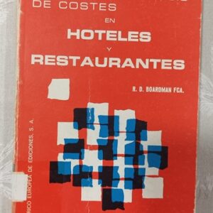 DIRECCION Y ANALISIS DE COSTES EN HOTELES Y RESTAURANTES