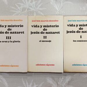 VIDA Y MISTERIO DE JESUS DE NAZARET ( I, II & III)