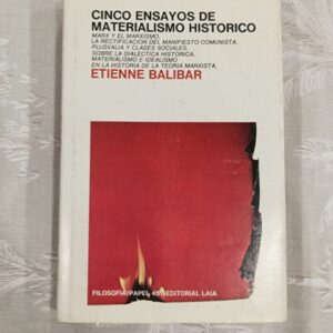 CINCO ENSAYOS DE MATERIALISMO HISTORICO