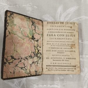FINEZAS DE JESUS SACRAMENTADO