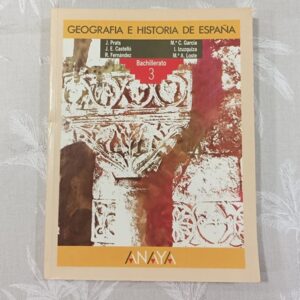 GEOGRAFIA E HISTORIA DE ESPAÑA, BACHILLERATO 3