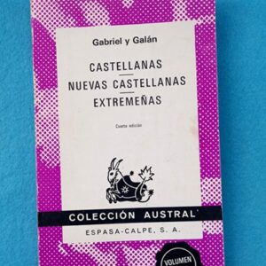 CASTELLANAS.-  NUEVAS CASTELLANAS.-  EXTREMEÑAS.