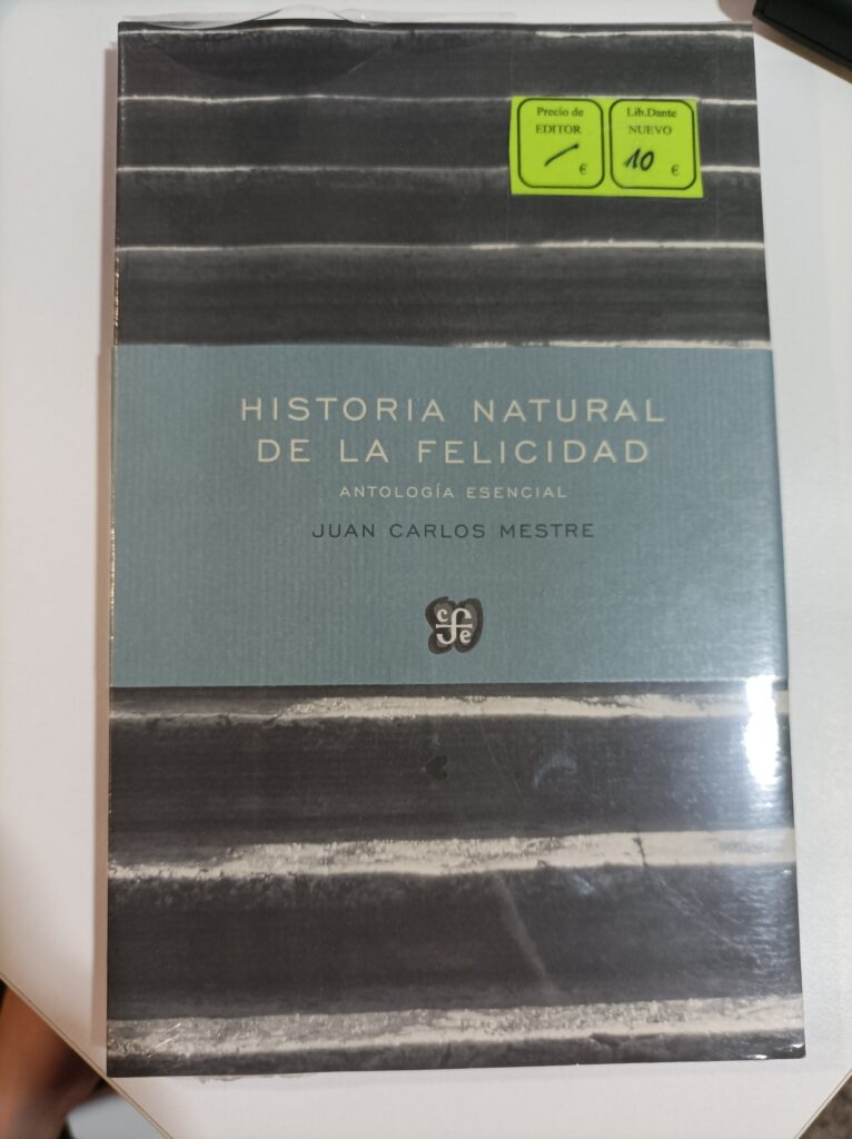 HISTORIA NATURAL DE LA FELICIDAD - Dante Librería