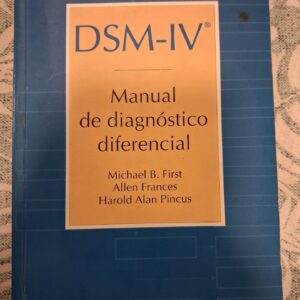 DMS-IV MANUAL DEL DIAGNOSTICO DIFERENCIAL